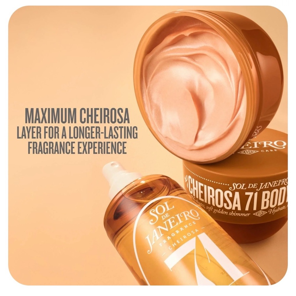 BNWB - Sol de Janeiro Cheirosa 71 Body Cream/Spray Duo -  LIMITED EDITION - Picture 4 of 7